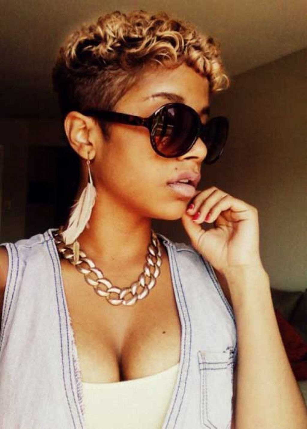 Short Hairstyles For Black Girls With Regard To Most Recently Pixie Hairstyles For Black Girl (View 11 of 15)