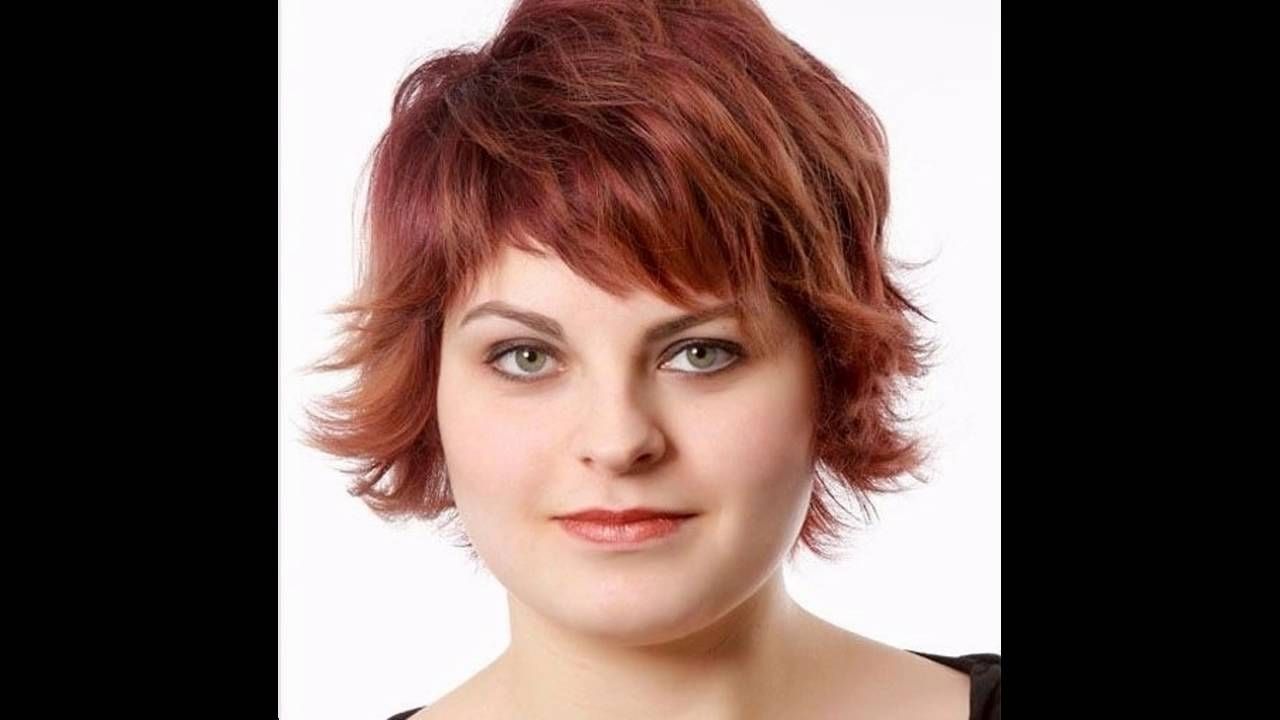 Short Hairstyles For Chubby Faces – Youtube Inside 2018 Pixie Hairstyles On Chubby Face (Photo 12 of 15)