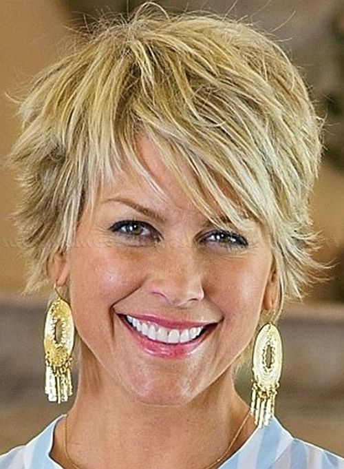 Short Hairstyles Over 50 – Shaggy Hairstyle For Women Over 50 Pertaining To Most Popular Shaggy Womens Hairstyles (View 10 of 15)