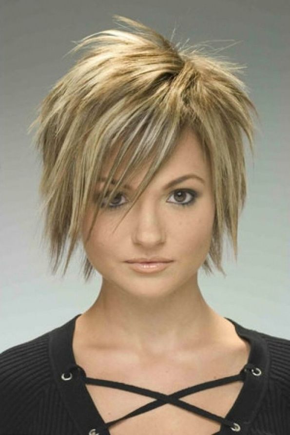Short Hairstyles: Stunning Short To Mid Length Hairstyles Example Throughout Newest Short To Medium Length Shaggy Hairstyles (View 14 of 15)