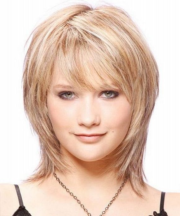 Short Layered Hairstyles For Fat Faces | 2015 | Pinterest | Short Intended For Most Current Shaggy Layered Hairstyles For Short Hair (Photo 9 of 15)