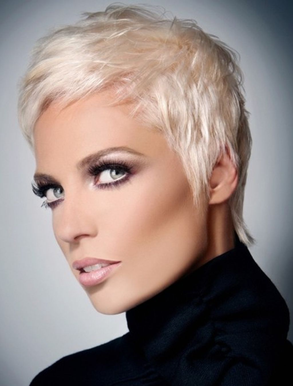 Short Pixie Haircuts For Gray Hair Pictures Of Short Hairstyles Intended For Most Up To Date Medium Short Pixie Hairstyles (View 14 of 15)