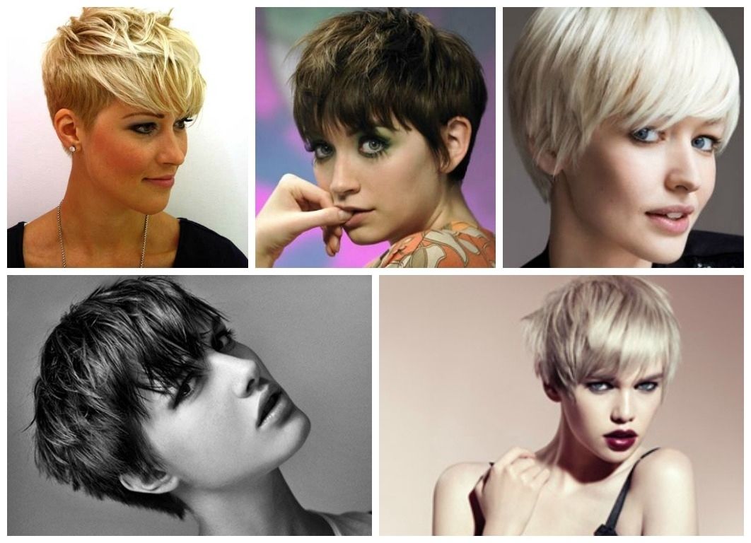 Short Pixie Haircuts With Long Bangs For Women Short Pixie Cut Intended For Most Recent Fringe Pixie Hairstyles (View 12 of 15)