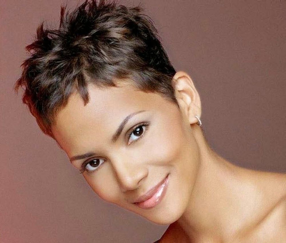 Short Pixie Hairstyles New Short Blonde Hairstyles Short Pertaining To Latest Short Pixie Hairstyles For Black Hair (Photo 15 of 15)