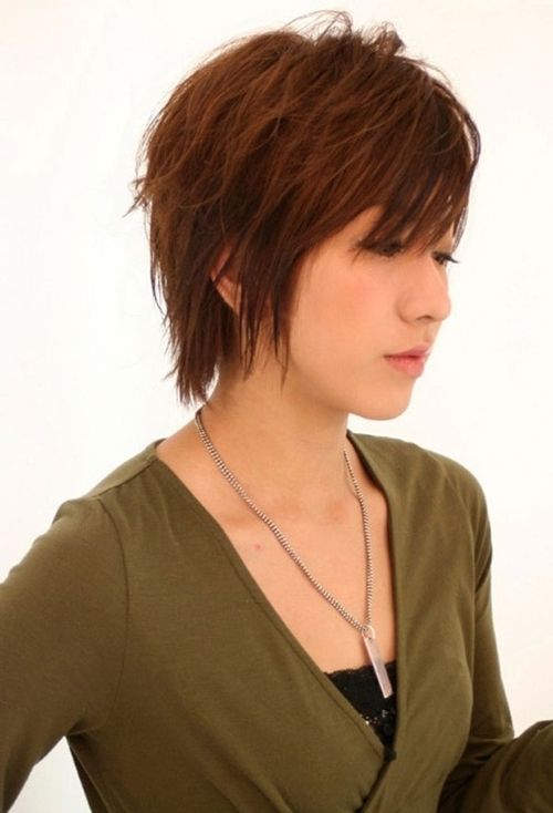 Short Shag Haircuts For Women 2013 – New Hairstyles, Haircuts With Latest Short Shaggy Haircuts (Photo 13 of 15)