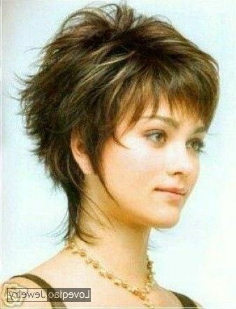 Short Shag Hairstyles For Round Faces – Fashion Trends Styles For 2014 Pertaining To 2018 Shaggy Hairstyles For Round Faces (View 9 of 15)