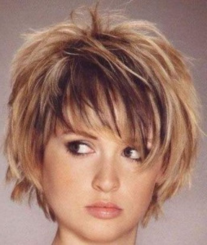 Short Shaggy Hairstyles For Women With Thick Hair | Short Intended For Most Up To Date Short Shaggy Hairstyles For Round Faces (Photo 3 of 15)