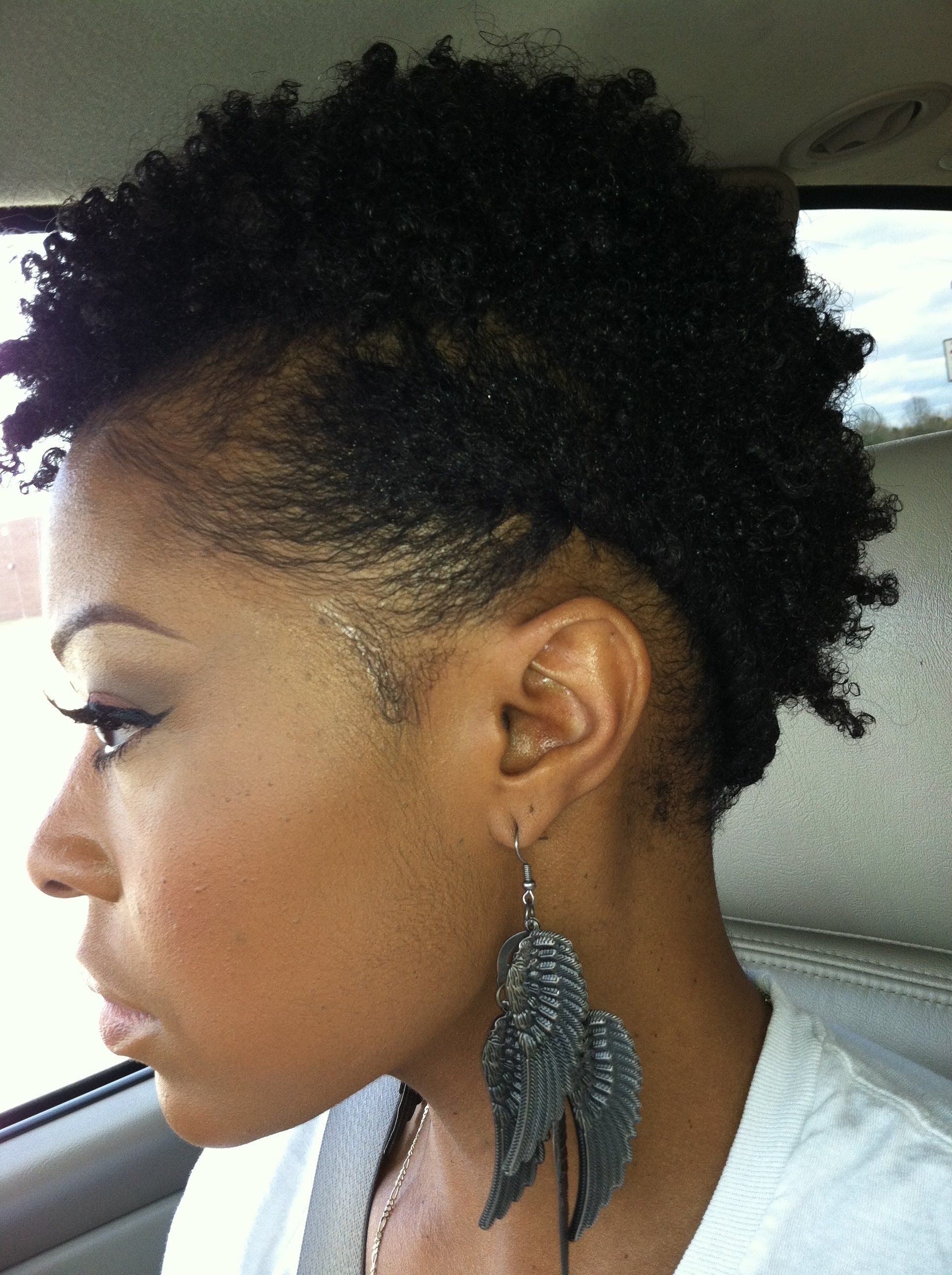 Simple Hairstyle For Short Natural Hairstyles C How To Style Short With Regard To Most Current Pixie Hairstyles For Natural Hair (View 5 of 15)