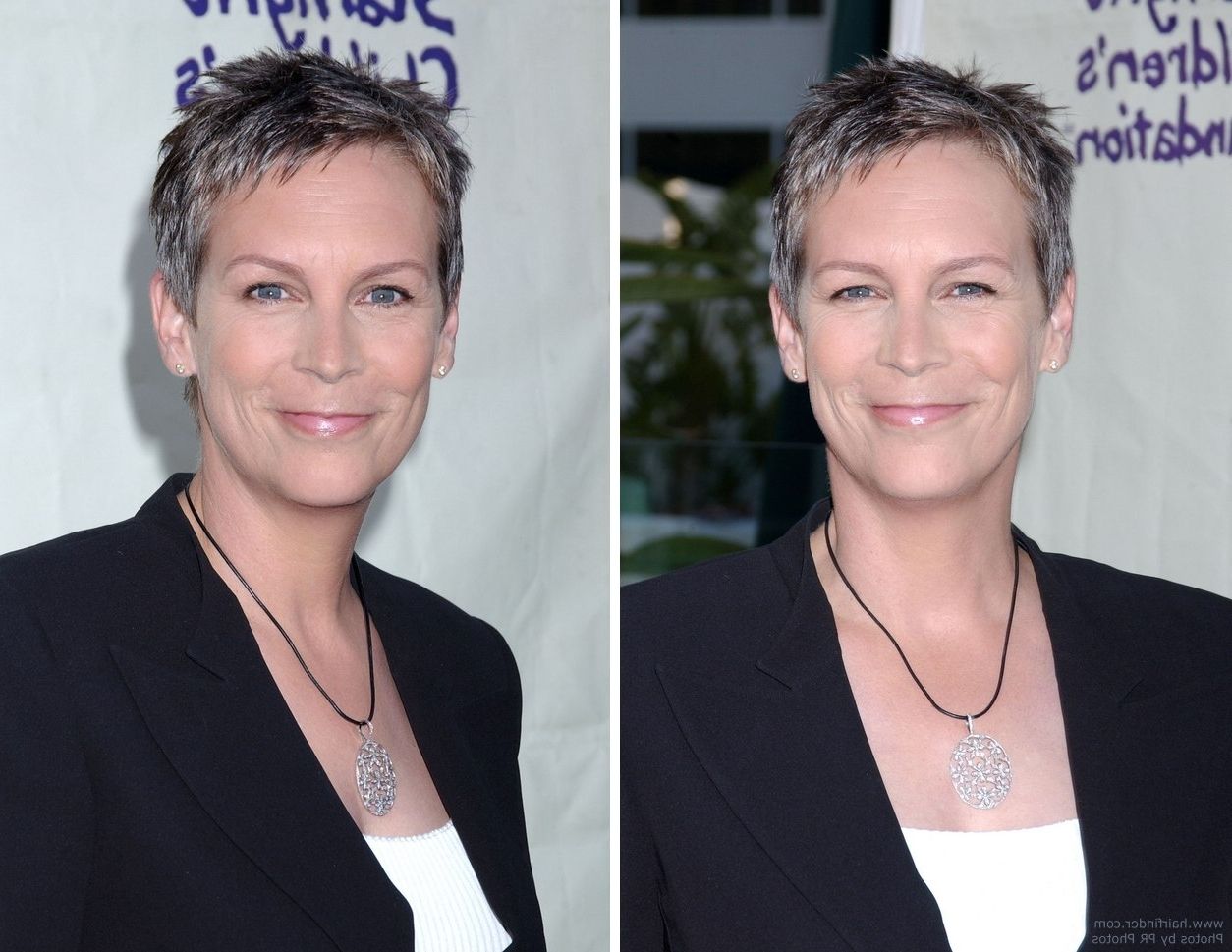 The Short Wash And Wear Hairstyle Of Jamie Lee Curtis For Women For Recent Jamie Lee Curtis Pixie Hairstyles (View 3 of 15)