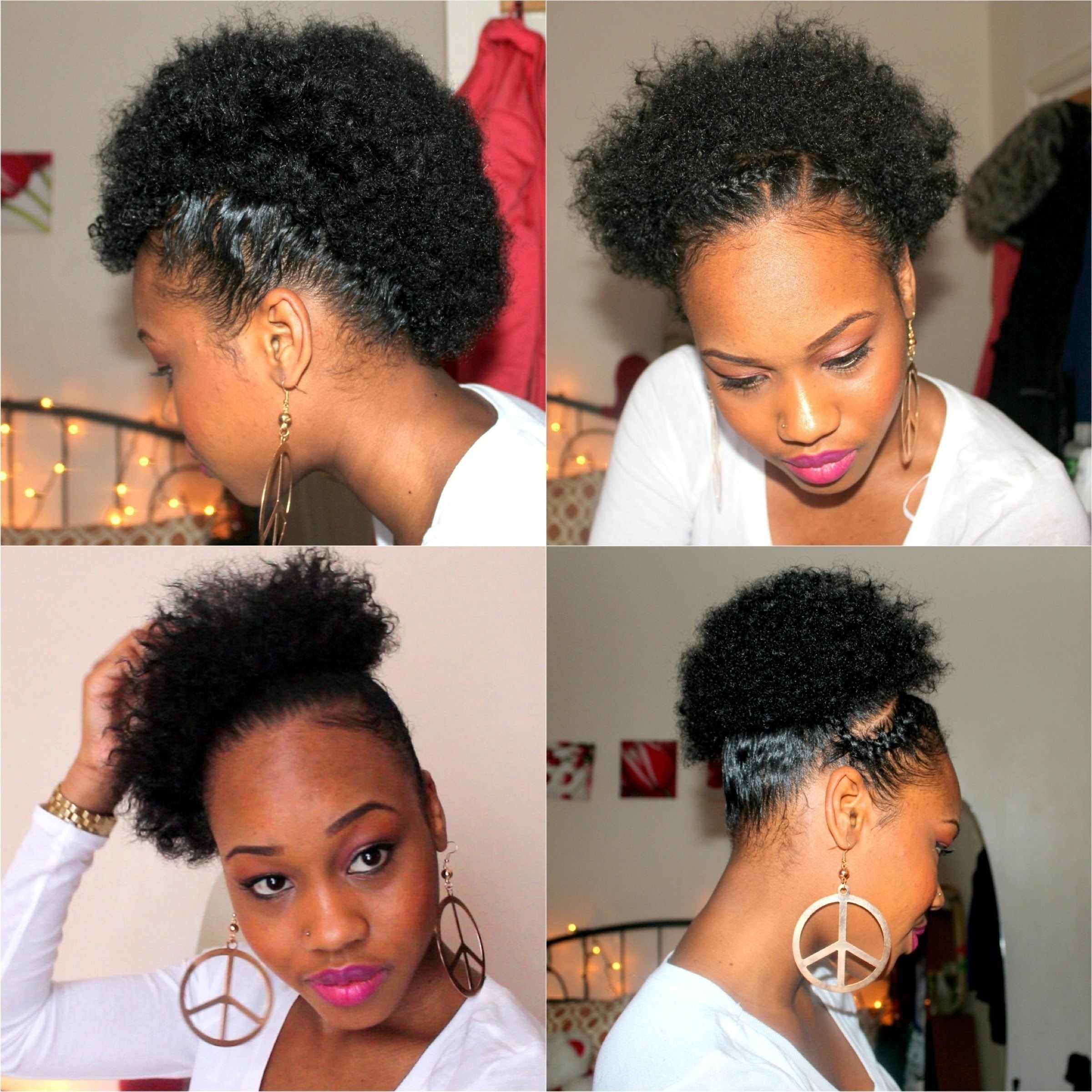 Top 10 Quick Natural Hairstyles For Short Hair | Hair Style And With Current Pixie Hairstyles For Natural Hair (Photo 4 of 15)