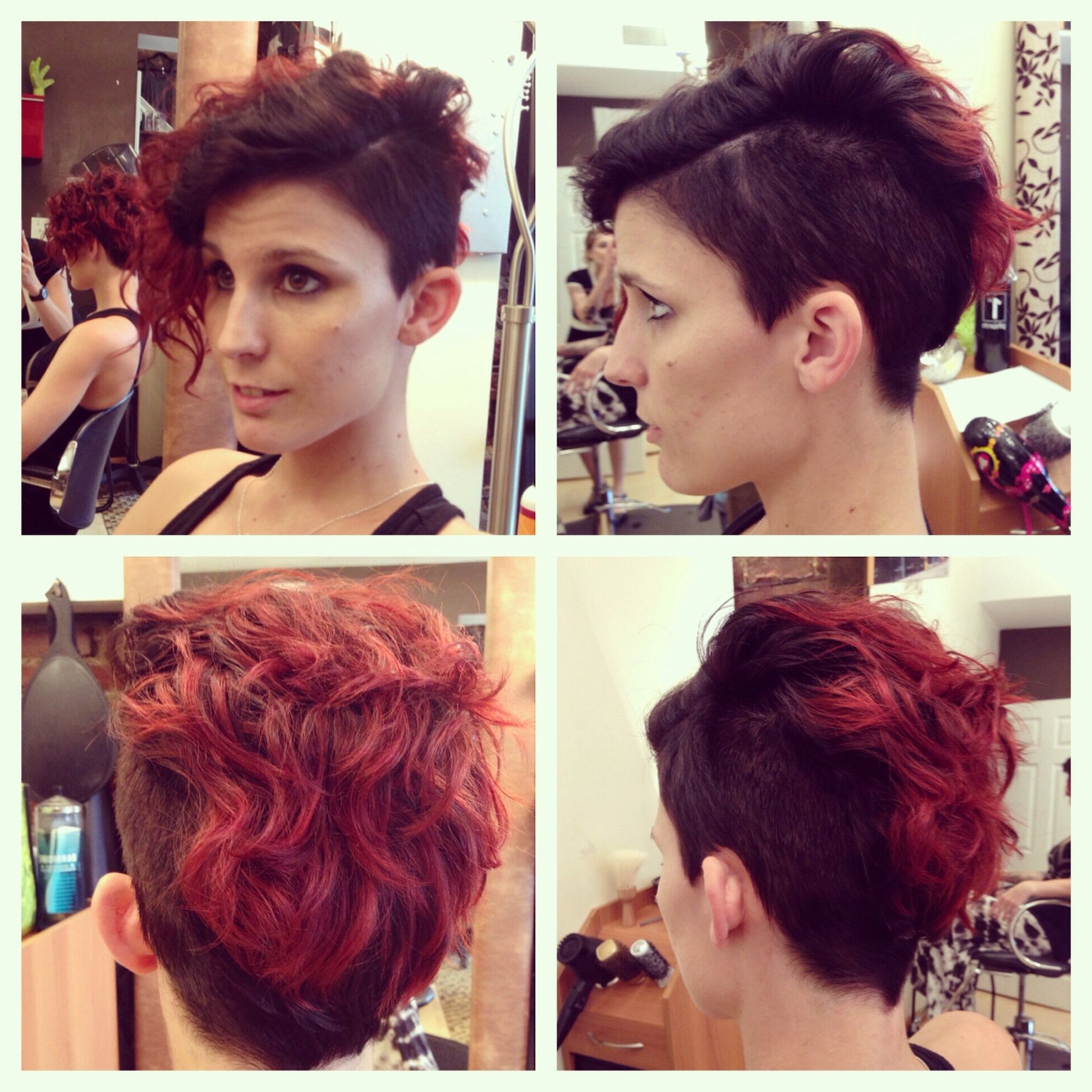 Undercut Pixie Cut Shaved Sides, Naturally Curly Pixie Facebook In Most Recent Shaved Pixie Hairstyles (View 7 of 15)