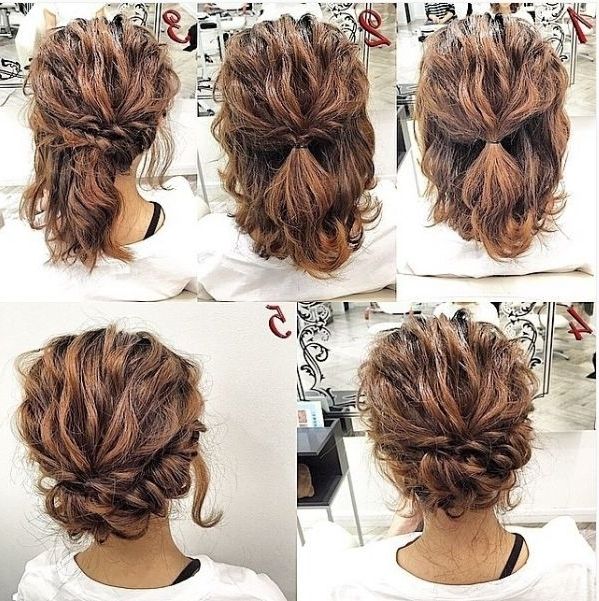 Featured Photo of 2024 Popular Cute Updo Hairstyles for Short Hair