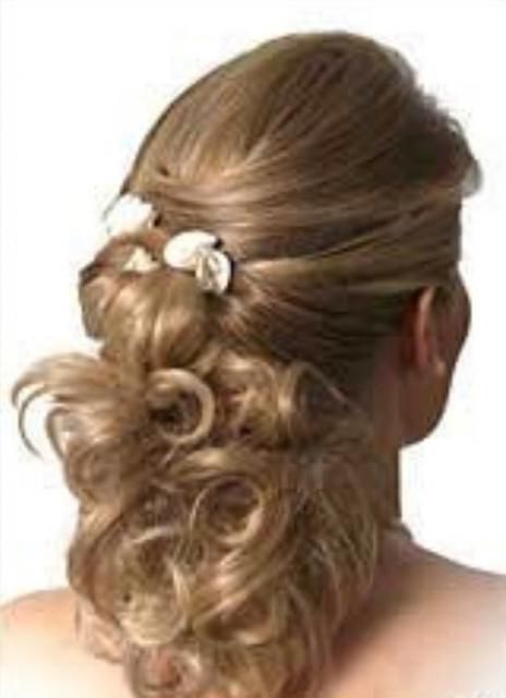 10 Best Bride Updos Images On Pinterest | Wedding Hair Styles, Hair In Most Popular Half Updo Hairstyles For Mother Of The Bride (View 3 of 15)