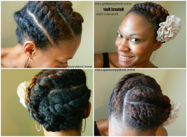 10 Of The Most Gorgeous And Creative Chunky Twist Styles | Twist With Most Current Chunky Twist Updo Hairstyles (View 10 of 15)