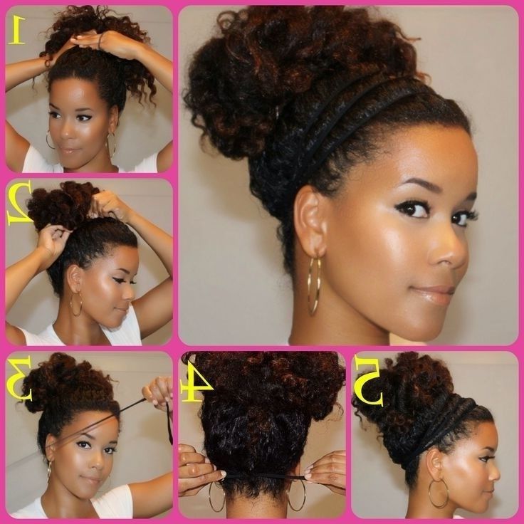 Featured Photo of The Best Updo Hairstyles for Super Curly Hair