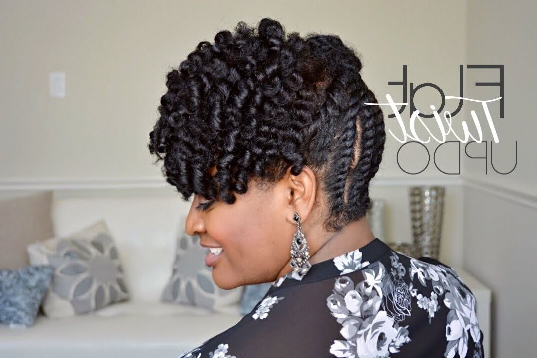 Featured Photo of 15 Collection of Updo Twist Hairstyles for Natural Hair