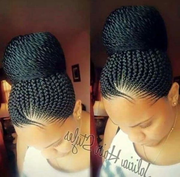12 Best Cornrow Braids Updo Hairstyle Images On Pinterest And Fresh Within Best And Newest African Braids Updo Hairstyles (View 13 of 15)