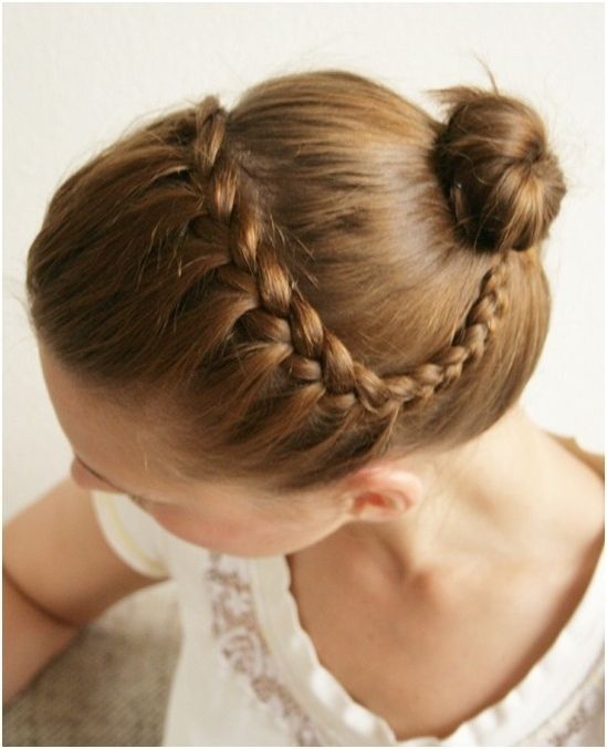 15 Braided Updo Hairstyles Tutorials – Pretty Designs Inside Most Up To Date Easy Braid Updo Hairstyles (Photo 5 of 15)