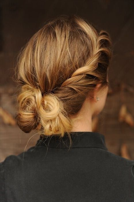 15 Fresh Updo's For Medium Length Hair – Popular Haircuts With Regard To Most Up To Date Medium Long Hair Updo Hairstyles (View 10 of 15)