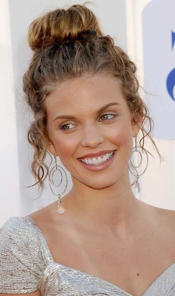15 Glamorous Updos For Curly Hair With Regard To Most Popular Updos For Curly Hair (Photo 10 of 15)