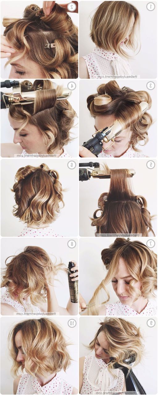 18 Gorgeous Prom Hairstyles For Short Hair – Gurl | Gurl For Most Current Formal Short Hair Updo Hairstyles (View 2 of 15)