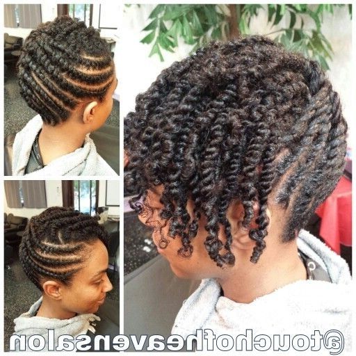 Featured Photo of The Best Two Strand Twist Updo Hairstyles