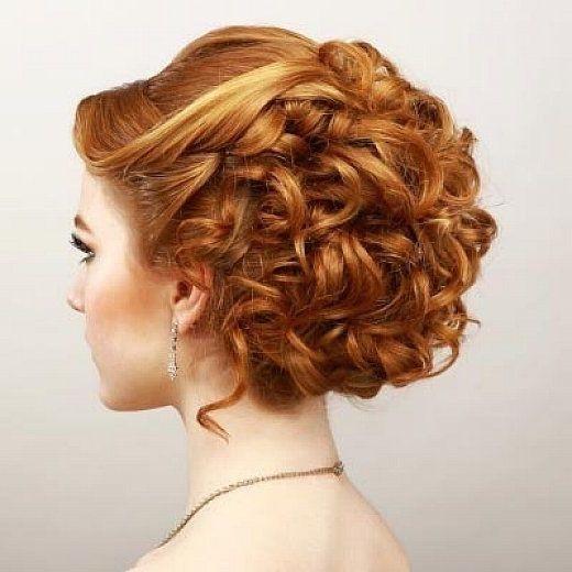 21 Gorgeous Homecoming Hairstyles For All Hair Lengths – Popular Within Best And Newest Updo Hairstyles For Super Curly Hair (View 12 of 15)