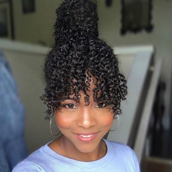 210 Best Protective Natural Hairstyles Images On Pinterest | Natural With Regard To Most Popular Updo Hairstyles For Natural Hair With Weave (Photo 12 of 15)