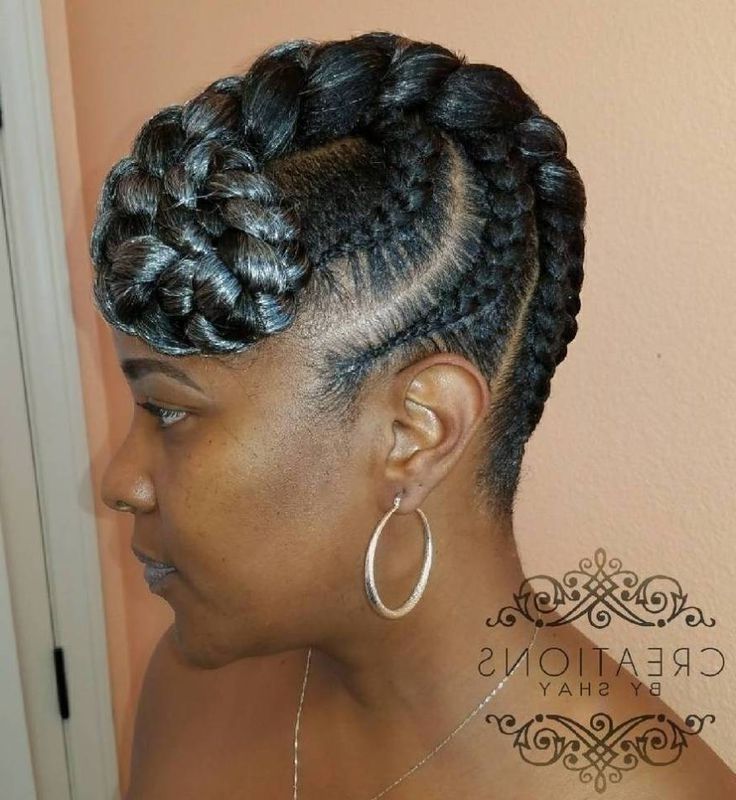 25 Trending Goddess Braids Updo Ideas On Pinterest Corn Braids With Regard To Most Up To Date Goddess Updo Hairstyles (Photo 8 of 15)