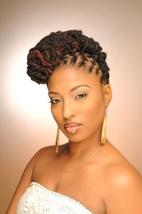 25 Updo Styles For Locs – Tgin With Regard To Most Popular Lock Updo Hairstyles (View 8 of 15)