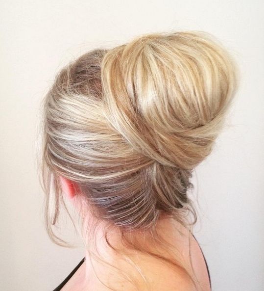 27 Trendy Updos For Medium Length Hair: Updo Hairstyle Ideas For 2017 In Most Recent Shoulder Length Updo Hairstyles (Photo 14 of 15)