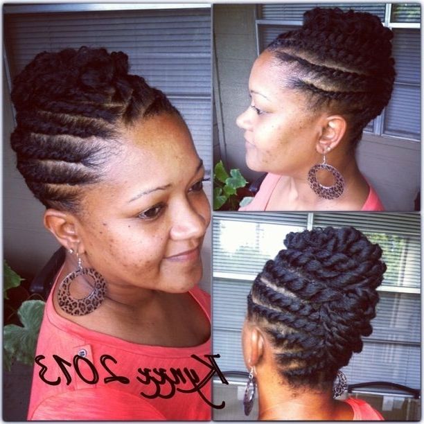Featured Photo of 2024 Popular Knot Twist Updo Hairstyles