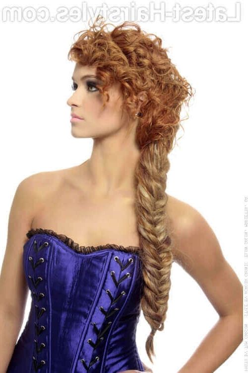 36 Curly Updos For Curly Hair (see These Cute Ideas For 2018) Pertaining To Best And Newest Updo Hairstyles For Super Curly Hair (View 6 of 15)
