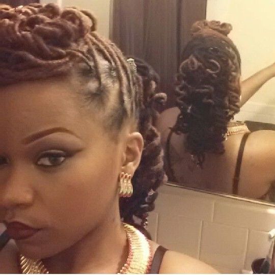 Featured Photo of 2024 Latest Updo Dread Hairstyles