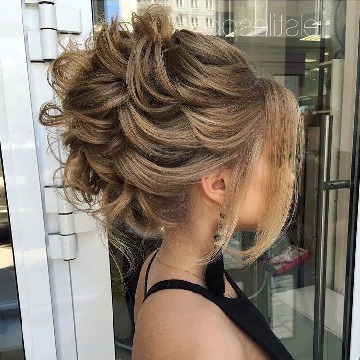 47 Best Hair Images On Pinterest | Bridal Hairstyles, Half Up With Most Recently Fancy Updo Hairstyles For Medium Hair (Photo 6 of 15)