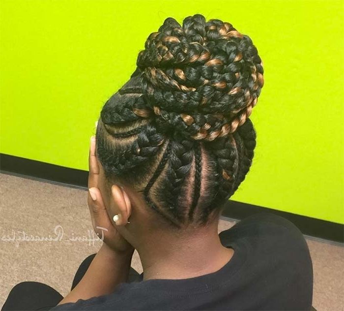53 Goddess Braids Hairstyles – Tips On Getting Goddess Braids In Recent Scalp Braids Updo Hairstyles (View 10 of 15)