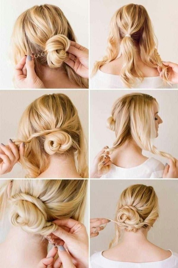 60 Best Hair Trends – Awesome Updos Images On Pinterest | Make Up Within Most Current Easy Updo Hairstyles For Thin Hair (Photo 7 of 15)