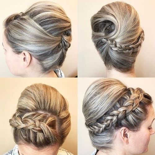 60 Easy Updos For Medium Length Hair Pertaining To Most Recent Shoulder Length Updo Hairstyles (Photo 10 of 15)