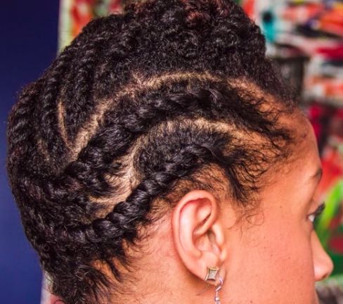 7 Fabulous Hairstyles For Short Natural Hair – Bglh Marketplace Pertaining To Most Popular Flat Twist Updo Hairstyles On Natural Hair (View 12 of 15)