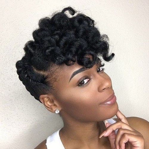 75 Most Inspiring Natural Hairstyles For Short Hair | Hair Style Pertaining To Most Recent Natural Hair Updos For Short Hair (Photo 11 of 15)