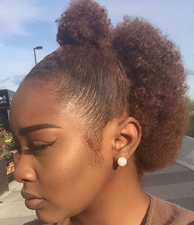 75 Most Inspiring Natural Hairstyles For Short Hair | Short Natural In Most Up To Date Black Updos For Short Hair (View 15 of 15)