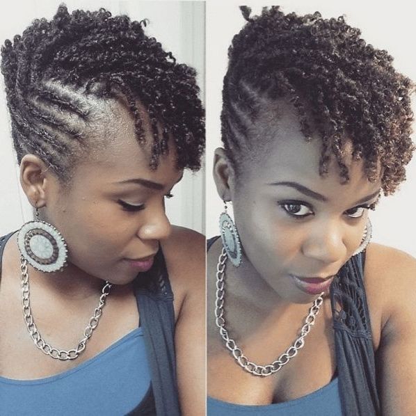 85+ Hot Photo. Look Good With The Flat Twist Hairstyles!! | Coiffure Regarding Current 2 Strand Twist Updo Hairstyles (Photo 9 of 15)