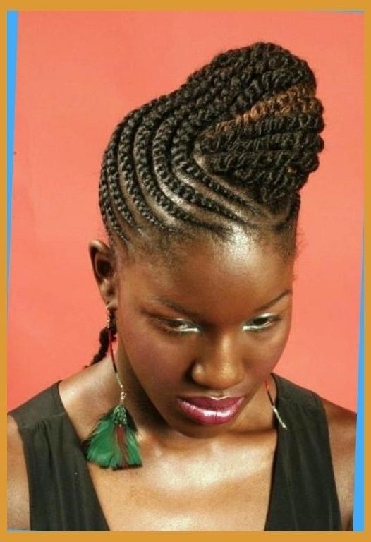 African American Braided Hairstyles 2015 16 Intended For African Inside Newest African American Updo Braided Hairstyles (View 14 of 15)