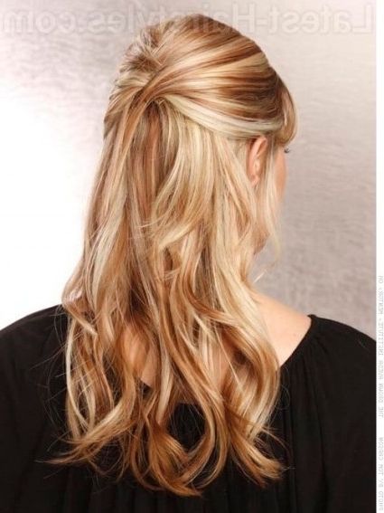 Amazing Half Up Half Down Updos For Long Hair In Most Recent Half Updos For Long Hair (Photo 1 of 15)