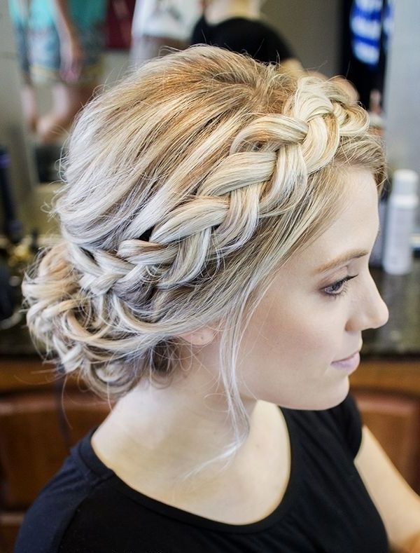 Featured Photo of 15 Best Ideas Braided Hair Updo Hairstyles