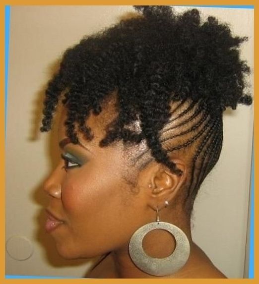 Beautiful Braided Updo On Type 4 Natural Hair I Wish Someone With Regarding Best And Newest Updos For African American Natural Hair (Photo 6 of 15)