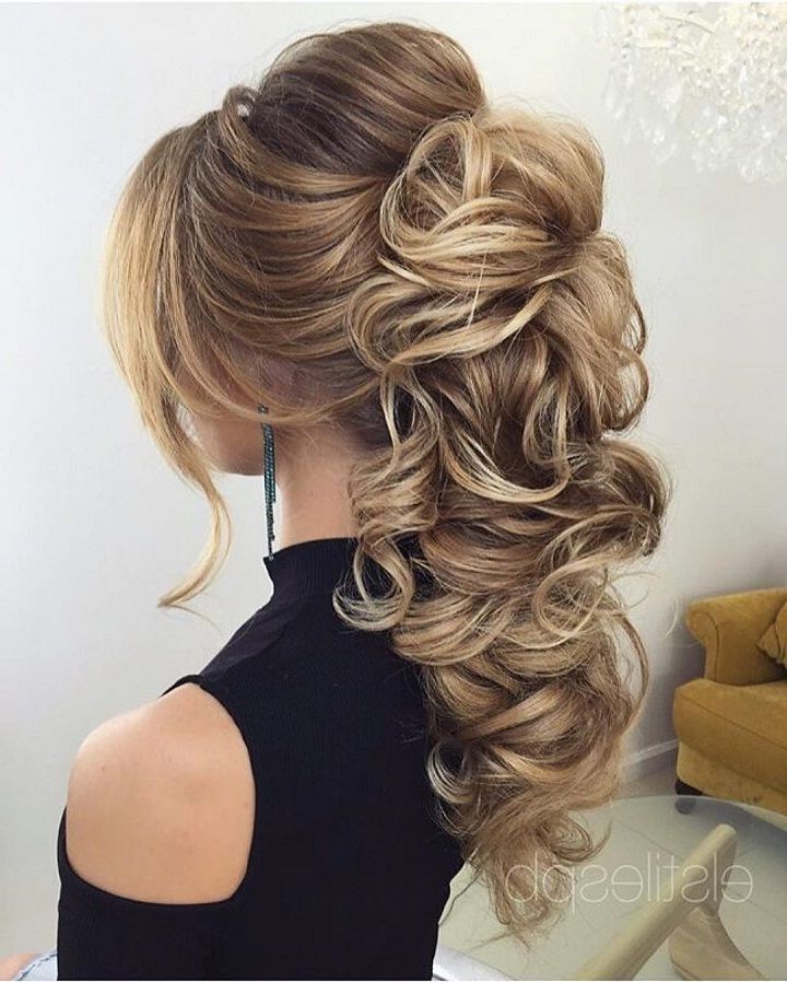 Beautiful Bridal Hairstyle For Long Hair To Inspire You | Bridal Regarding Recent Hair Updo Hairstyles For Long Hair (Photo 1 of 15)
