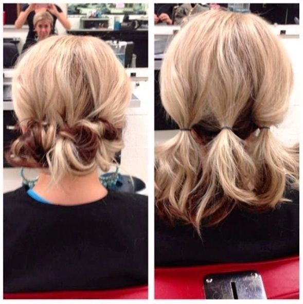 Featured Photo of 15 Photos Quick Easy Short Updo Hairstyles