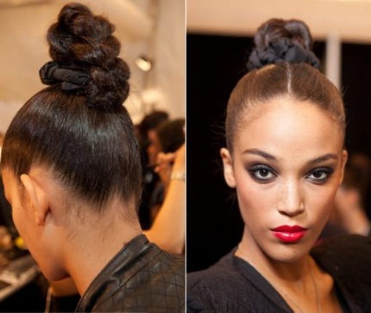 Black Girl Updo Hairstyles 25 Updo Hairstyles For Black Women For Most Recent Black Ladies Updo Hairstyles (Photo 8 of 15)