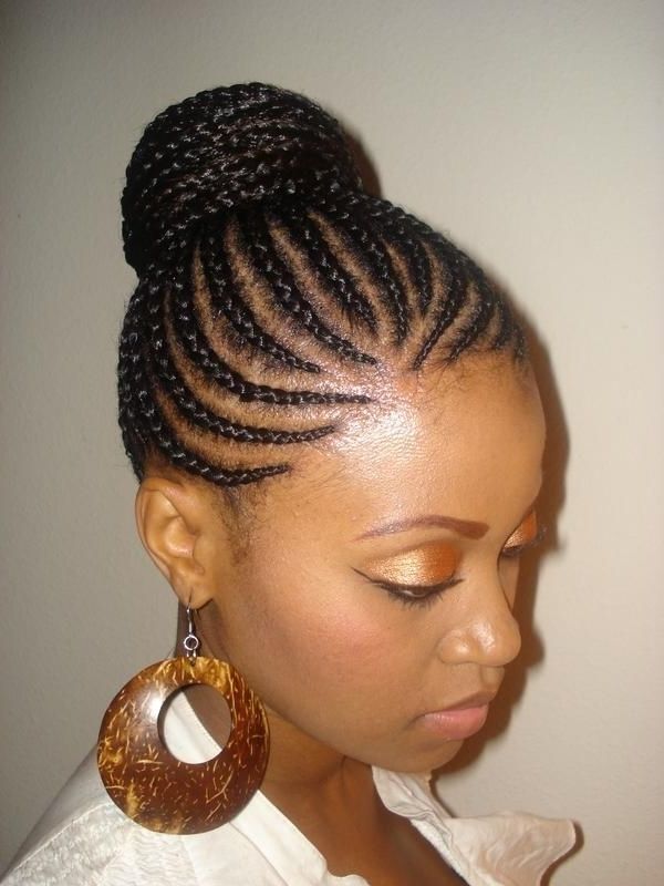 Black Hair Elegant Cornrow Styles – Google Search | Hair Top Buns Pertaining To Most Current Elegant Cornrow Updo Hairstyles (View 7 of 15)